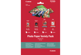 Canon Photo Paper Variety Pack and 10 x 15cm (Pack of 20) 0775B079